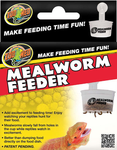 Zoo Med Mealworm Feeder White 1ea