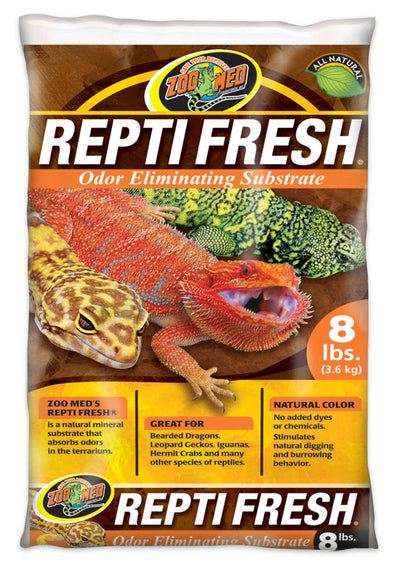Zoo Med Repti-Fresh Odor Eliminating Substrate White 1ea/8 lb