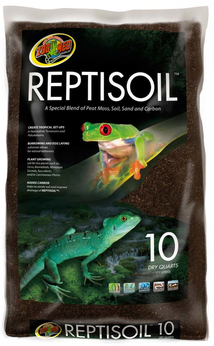 Zoo Med ReptiSoil Brown 1ea/10 qt