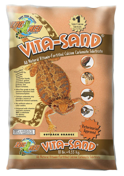 Zoo Med Vita-Sand Substrate Outback Orange 3ea/10 lb