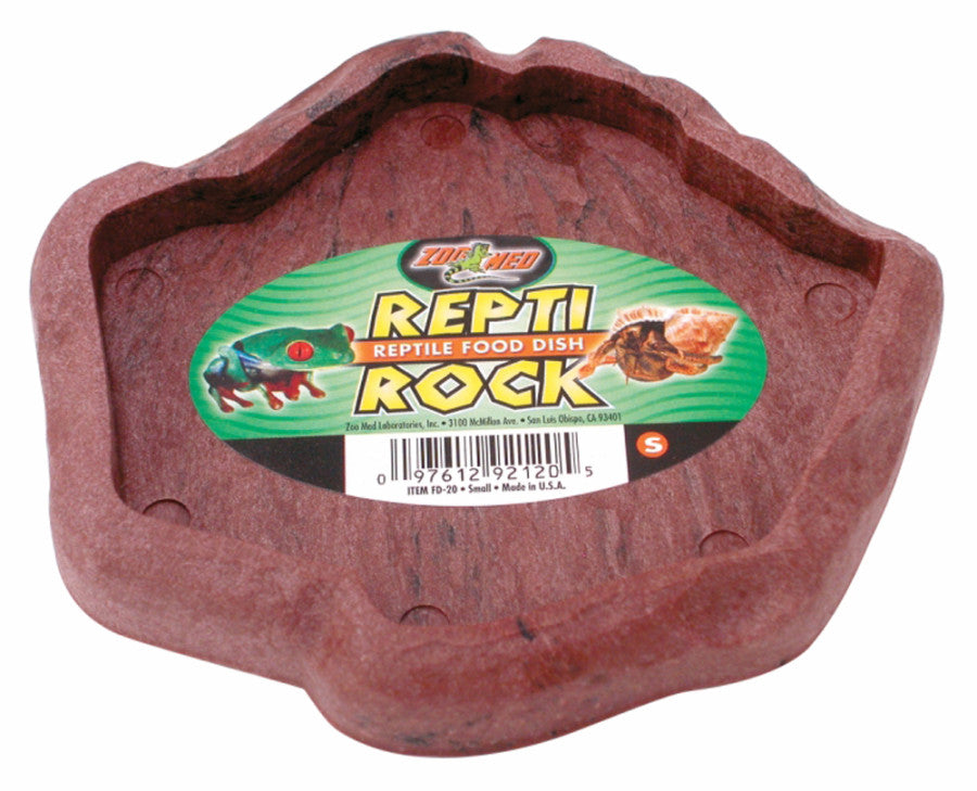Zoo Med Repti Rock Food Dish Assorted 1ea/SM