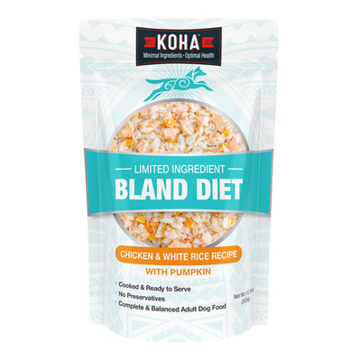 Koha Dog Bland Diet Chicken Rice 12.5oz. (Case of 6)