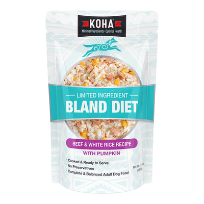 Koha Dog Bland Diet Beef Rice 12.5oz. (Case of 6)