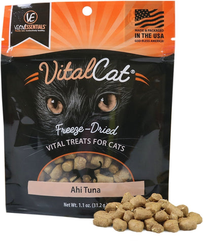 Vital Essential Cat Freeze Dried Treat Ahi Tuna 1.1oz.
