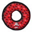 Tuffy Ultimate Ring Durable Dog Toy Red Paw 1ea/11 in