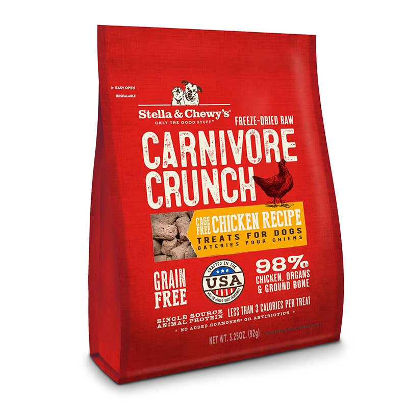 Stella and Chewys Carnivore Crunch - Chicken (3.25 oz.)