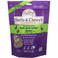 Stella and Chewys Cat Freeze Dried Duck Duck Goose Dinner 3.5oz.