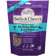 Stella and Chewys Cat Freeze Dried Sea-Licious Salmon and Cod Dinner 3.5oz.