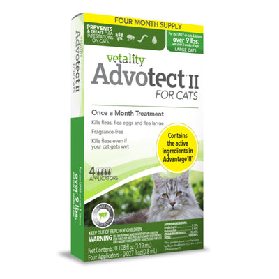 Vetality Advotect II Cat Flea Treatment 1ea