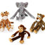 Multipet Swingin Safari Dog Toy Monkey Assorted 1ea/22 in