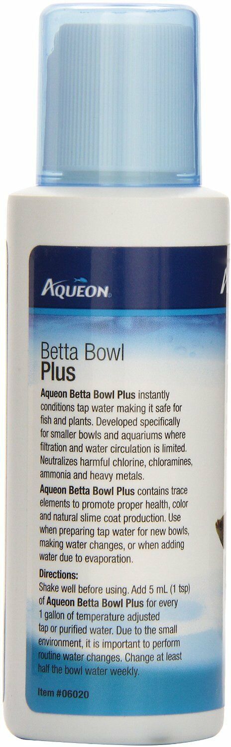 Aqueon Betta Bowl Plus Water Conditioner 1ea/4 oz