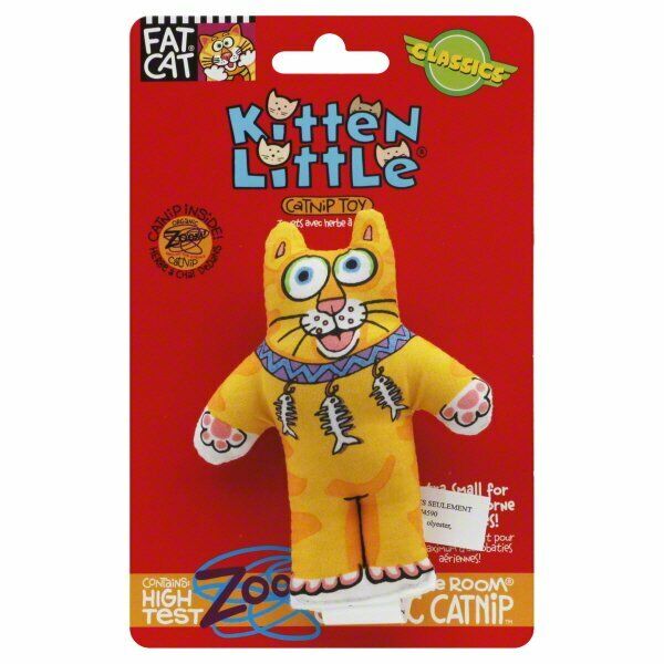FAT CAT Classic Kitten Little Catnip Toy Assorted 1ea/One Size