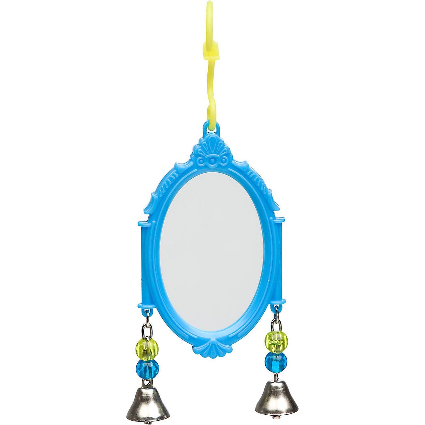JW Pet ActiviToy Fancy Mirror Bird Toy Multi-Color 1ea/SM/MD