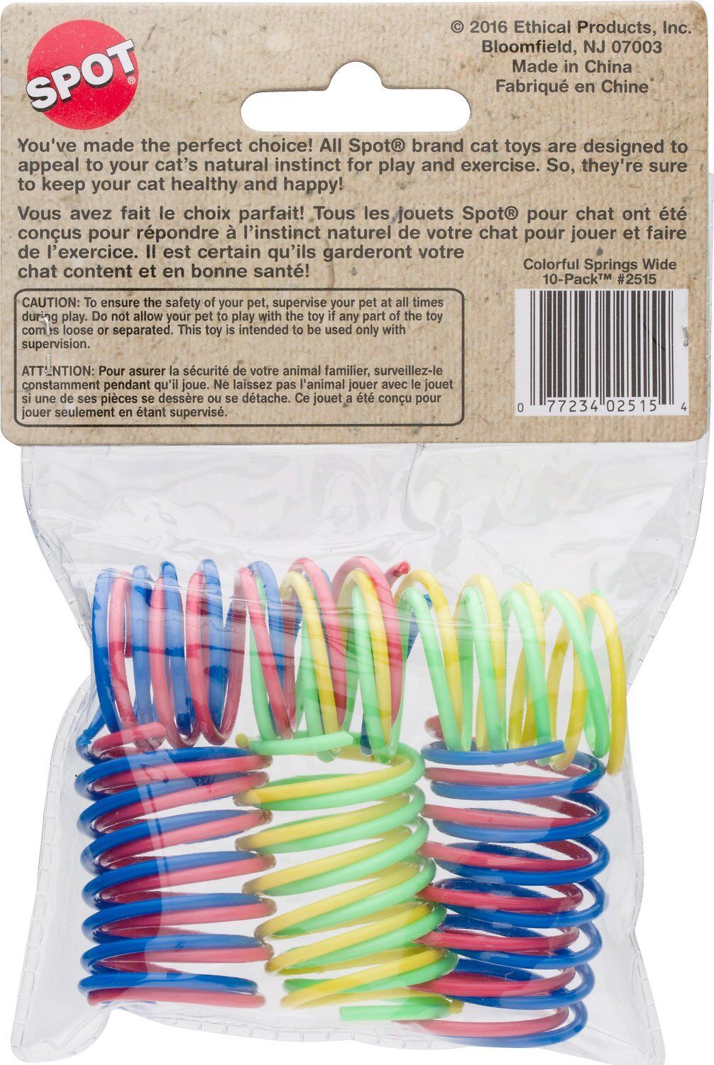 Ethical Pet Colorful Springs Wide 10 Pk