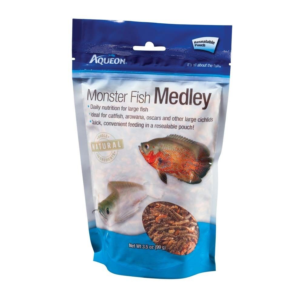 Aqueon Monster Fish Medley 1ea/3.5 oz