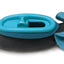 Doc and Phoebe The Hunting Snacker Cat Feeder Black-Blue 3.5in