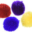 Spot Wool Pom Poms Cat Toy with Catnip Assorted 1.5 in 4 Pack