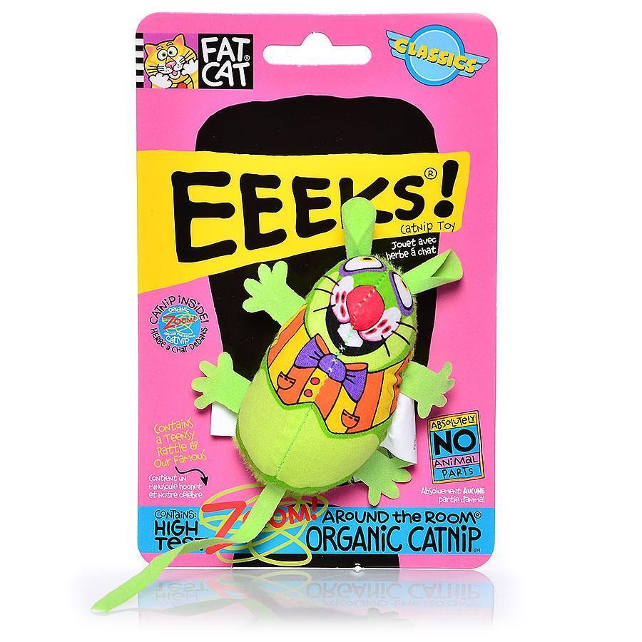 FAT CAT Classic Eeeks! Original Catnip Toy Assorted 1ea/One Size