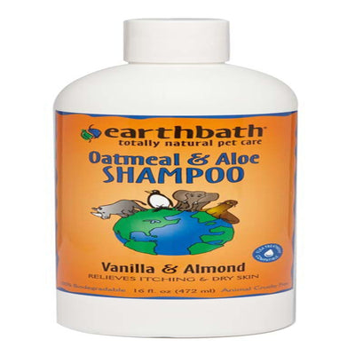 Earthbath Oatmeal & Aloe Shampoo, Vanilla & Almond 1ea/16 oz