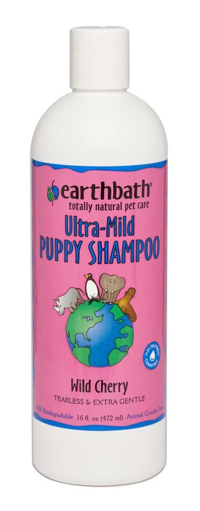 Earthbath Ultra-Mild Puppy Shampoo, Wild Cherry 1ea/16 oz