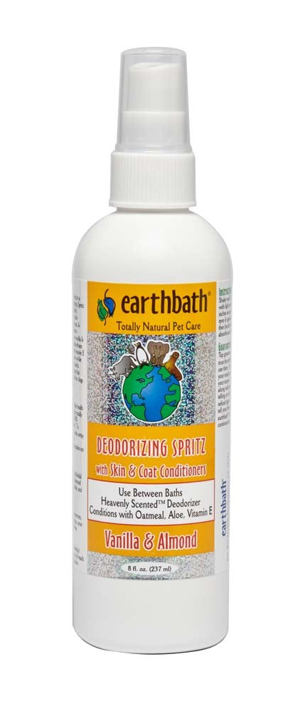 Earthbath 3-in-1 Deodorizing Spritz for Dogs, Vanilla & Almond 1ea/8 oz