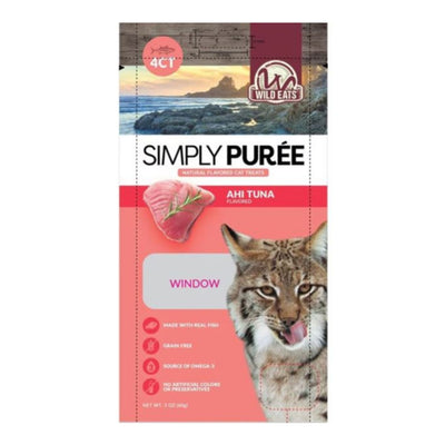 Wild Eats Cat Puree Treats Ahi Tuna 4 Pk