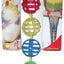 JW Pet ActiviToy Lattice Balls Bird Toy Multi-Color 1ea/SM/MD