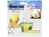 JW Pet Clean Cup Bird Feed and Water Cup Assorted 1ea/SM, 2 oz