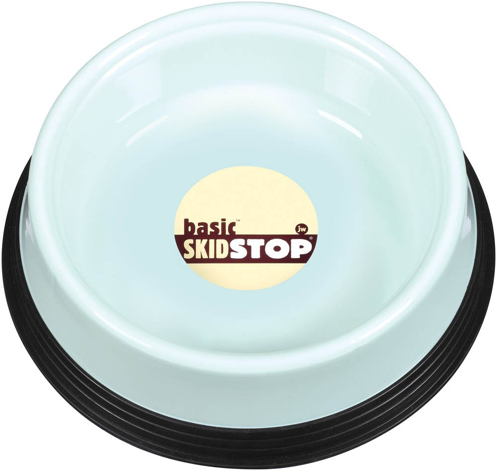 JW Pet Skid Stop Basic Dog Bowl Assorted 1ea/Jumbo