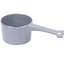 Messy Mutts Dog Cat Food Scoop 1 Cup Grey