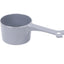 Messy Mutts Dog Cat Food Scoop 1 Cup Grey