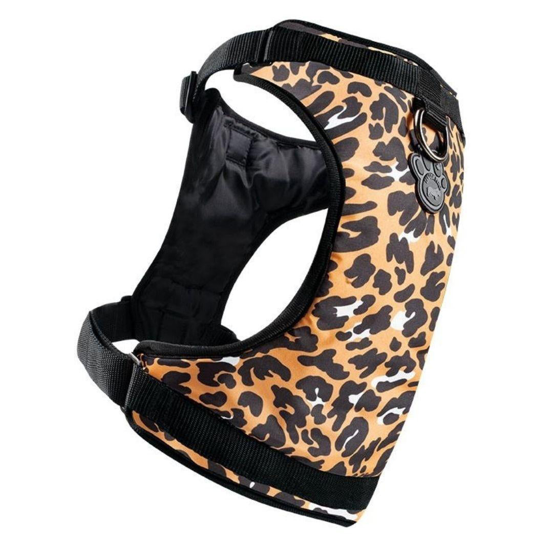 Canada Pooch Dog Everything Harness Leopard Small