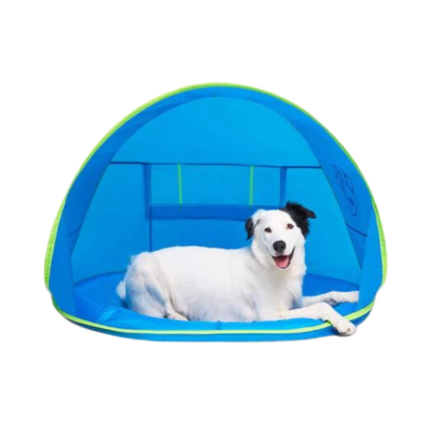 Canada Pooch Dog Chill Seeker Cooling Station With Splash Pad Blue O-S