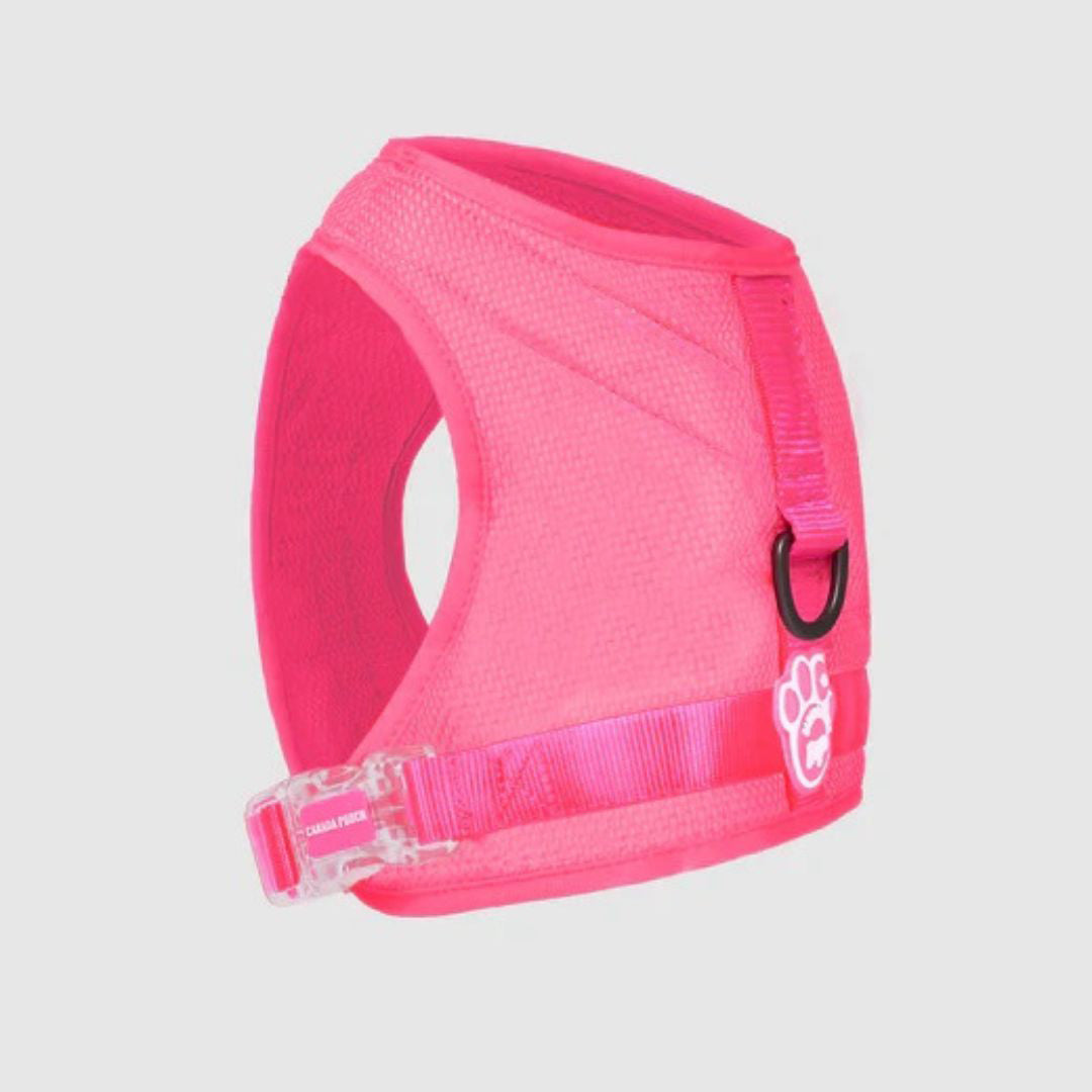 Canada Pooch Dog Cooling Harness Chill Seeker Neon Pink 14