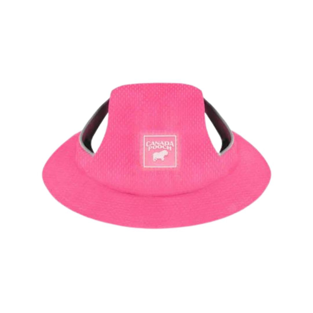 Canada Pooch Dog Cooling Hat Neon Pink Xlarge