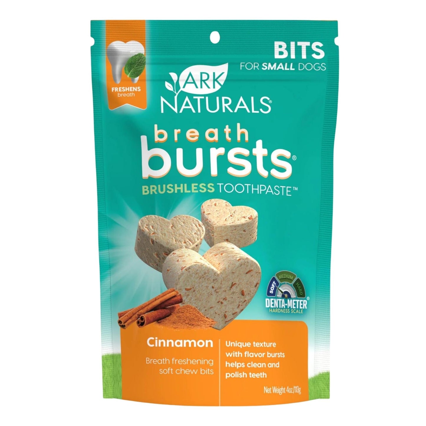 Ark Naturals Dog Breath Bursts Cinnamon Bits 4oz.