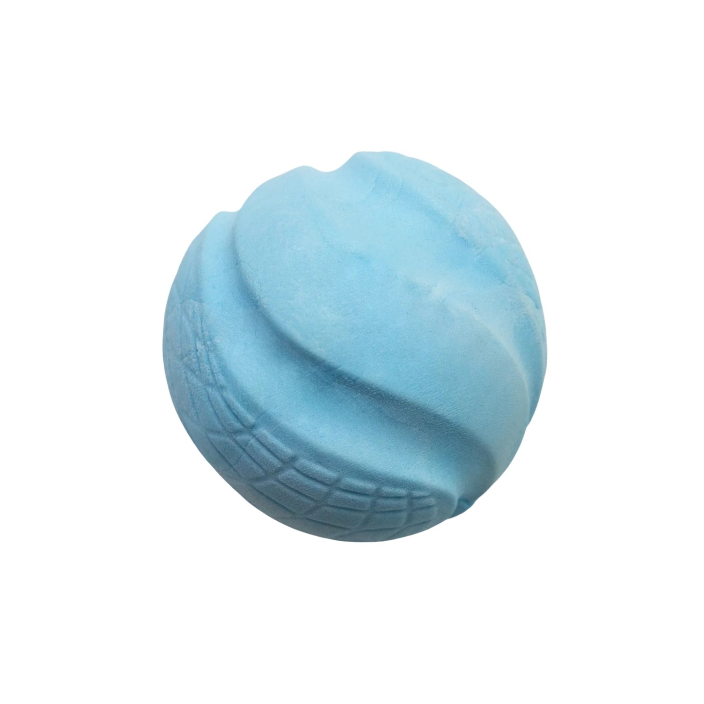 Snugarooz Sky Bounce Ball Eco TPR  Dog Toy Blue 3in.