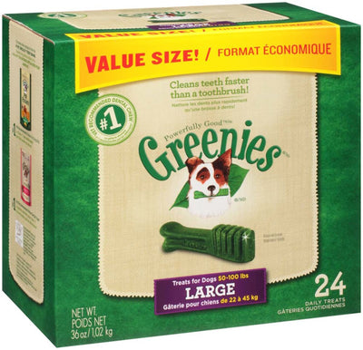 Greenies Dog Dental Treats Large Original 1ea/36 oz, 24 ct