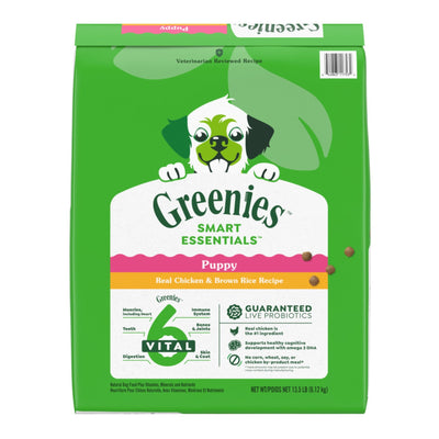 Greenies Smart Essentials Puppy High Protein Dry Dog Food Chicken, 1ea/13.5 lb