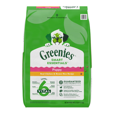 Greenies Smart Essentials Puppy High Protein Dry Dog Food Chicken, 1ea/27 lb