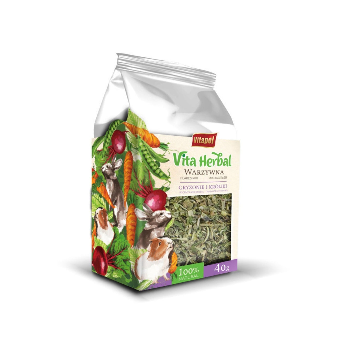 A & E Cages Vitapol Vita Herbal Vegetable Patch Mix 1ea/40 g