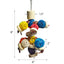 A and E Cages Happy Beaks Ball Thing Bird Toy XS