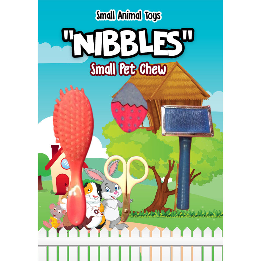 A and E Cages Nibbles Small Animal Grooming Kit Multi; 1ea-One Size