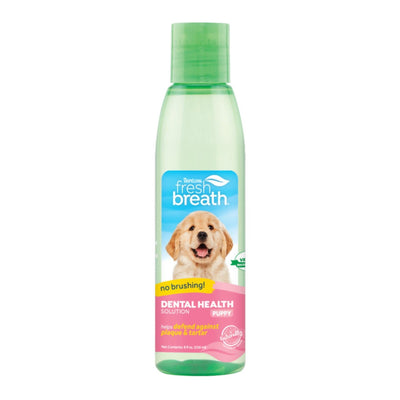 TropiClean Fresh Breath Dental Health Solutions for Puppies 1ea/8oz.