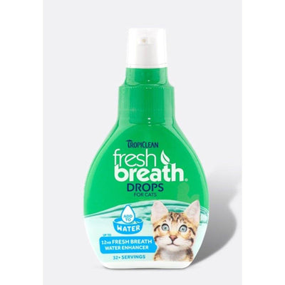 TropiClean Fresh Breath Oral Care Water Additive for Cats 1ea/2.2 Fl. oz