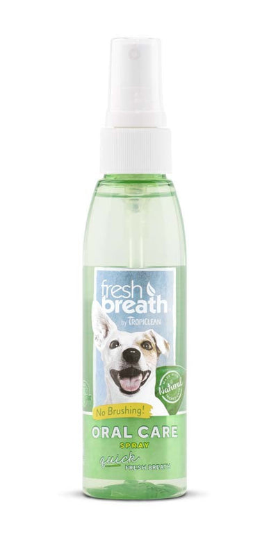 TropiClean Fresh Breath Oral Care Spray for Dogs 1ea/4 fl oz
