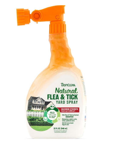 TropiClean Natural Flea & Tick Yard Spray 1ea/32 fl oz