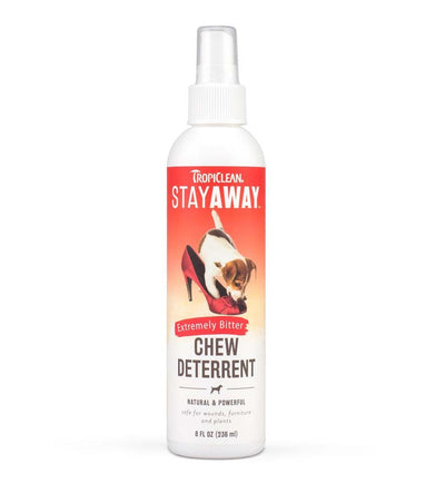 TropiClean Stay Away Pet Chew Deterrent Spray for Dogs 1ea/8 fl oz