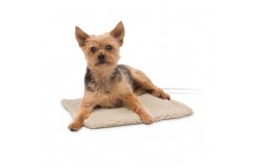 Creative Solutions by K&H Pet Bed Heater With Free Cover Tan 1ea/SMall 8.5 X 9 in
