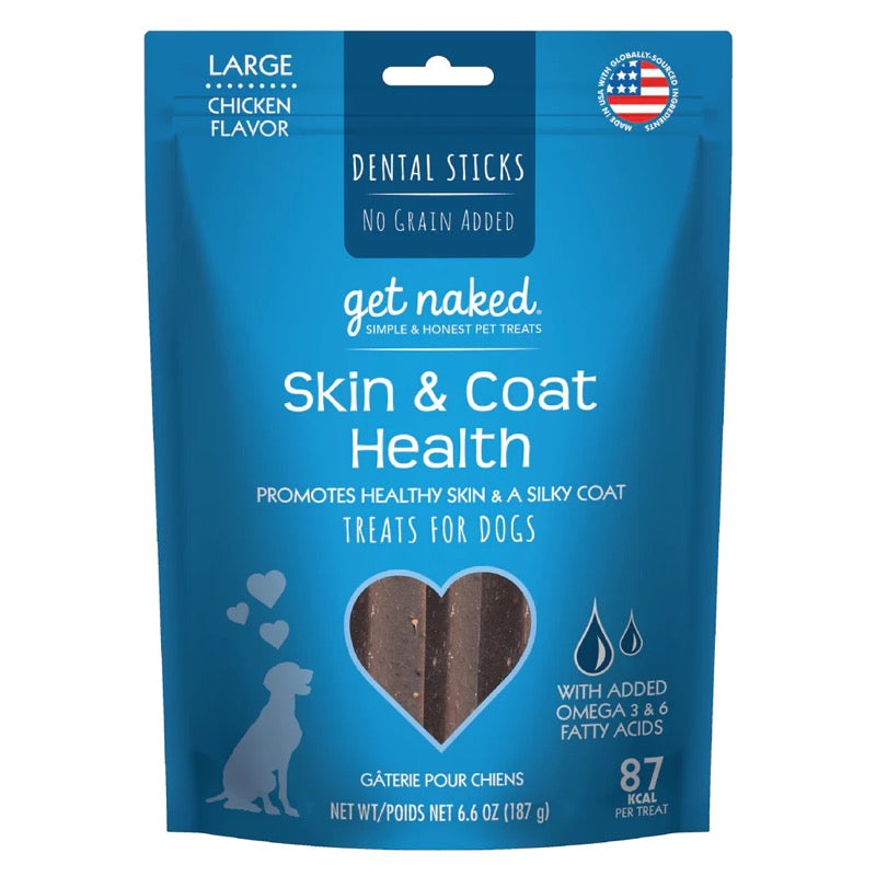 Get Naked Dog Grain-Free Skin and Coat Large 6.6 Oz.